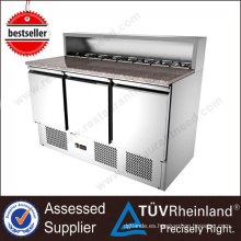 Equipo de cocina SS304 Sandwich salad bar refrigerator sale